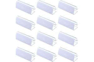 Rustark 30 Pcs Table Skirting Clips, Table Cover Clips, Tablecloth Clips for Table Edge 3/4 Inch - 1 Inch with Hook and Loop Great for Indoor Outdoor Events Wedding Meeting Party Picnic Banquet