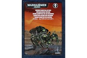 Games Workshop 40,000-Necrons Figurine Necron Canoptek Spyder Warhammer 40K, 99120110022, Noir, Moyen