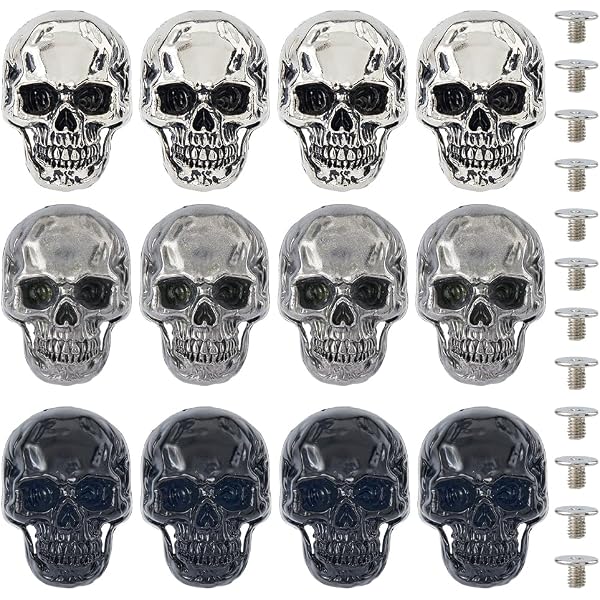 Collier pendentif tête de mort pour homme, maille torsadée, acier inox Collier pendentif tête de mort pour homme, maille torsadée, acier inox