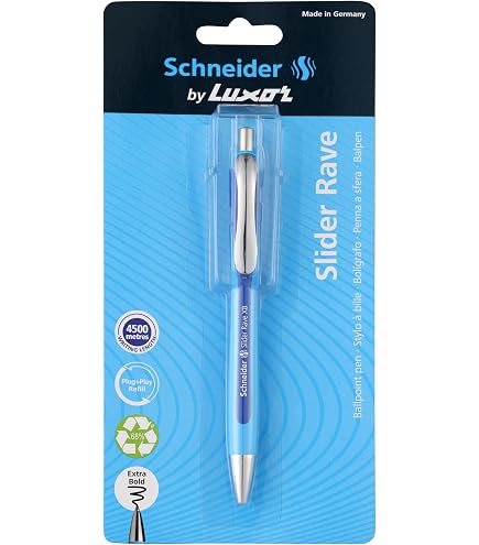 Rotring Fine Rollerball Pen 0.7 mm Blue Ink, Pack of 12 | Fine