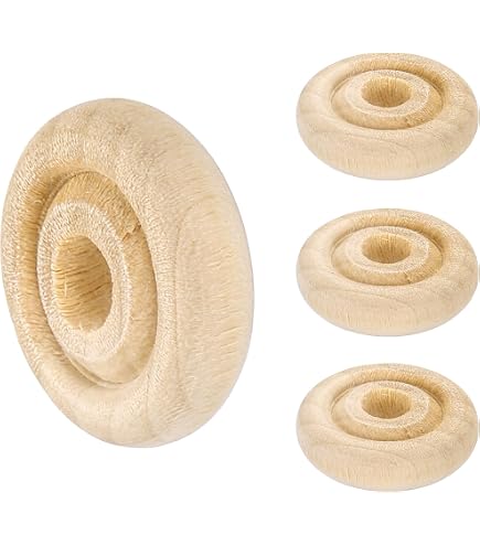 Roue ronde 14 cm en bois avec pneu caoutchouc pour jouet voitures Roue ronde 14 cm en bois avec pneu caoutchouc pour jouet voitures