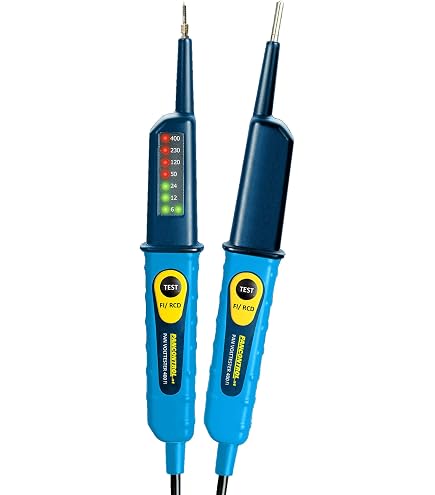 Testeur De Tension VOLTCRAFT VC-55 LCD CAT III 1000V CAT IV 600V - Avec Lampe De Poche