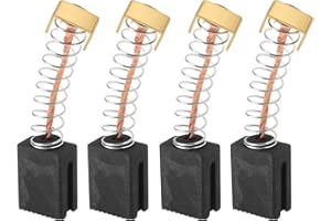 Be In Your Mind 2 Paires de Balais de Charbon de Rechange pour Moteur 6x10x14mm Balais de Charbon à Ressort Compatible avec EINHELL