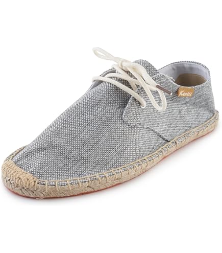 Espadrillas Uomo Con Strappo - Scarpe Tela Leggere E Comode, Slip On Estive Senza Lacci - Foto 4