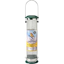 Mangeoire à Graines De Niger Gardman En Acier Noir - Pour Chardonnerets, 200g, H 19 Cm, Nettoyage Facile - 6