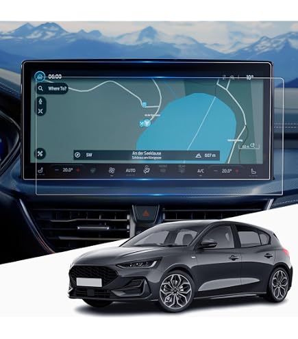 DISSKIN® Displaybeschermfolie Voor Ford Kuga MK4 SYNC4 – Zelfherstellend, Mat, Antibacterieel En Anti-vingerafdruk – Perfecte Pasvorm
