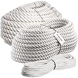 Seilwerk STANKE Baumwollseil 20mm, Baumwollschnur Baumwollkodel handgedreht, 5m