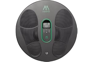 Medi-Boost Feet Knees & Legs Circulation Therapy Machine | EMS & TENS Stimulation | Soft Medical Grade Silicone Foot Pads Mould to Your Feet for Targeted Stimulation by Med-Fit UK