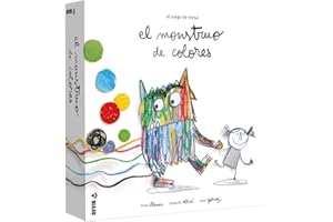 Devir - El Monstruo de Colores, Juego de mesa, Juego Infantil, Juego Cooperativo, Juego de Memoria (BGMONSP)