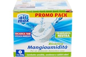 AIR MAX AIRMAX Mangiaumidatà Ricarica Tab Neutra 2 X 450Gr