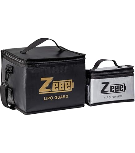 Zeee Borsa Sicurezza Per Batterie Lipo - Borsa Ignifuga Per Batterie Ebike E Bici Elettriche - Foto 11
