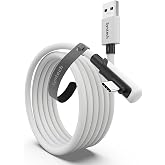 Syntech Bağlantı Kablosu 10 FT Quest2 Aksesuarları ve PC/Steam VR ile Uyumlu, Y&uuml;ksek Hızlı PC Veri Aktarımı, USB 3.0 - USB C 