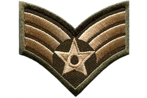 TOPT MILI ecusson Top Gun Aile Avion us air Force Pilote USA Sergent aviateur thermocollant 6x5cm patche Badge