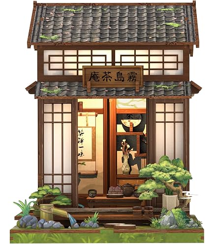 Tiny Treehouses – Horizons Edge – Maquette En Bois Avec éclairage LED, Puzzle 119 Pièces, échelle 1:100, Dès 15 Ans