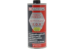 Facom Nettoyant Vanne EGR, Spécial Diesel, Formule Pro+ 1L Rouge