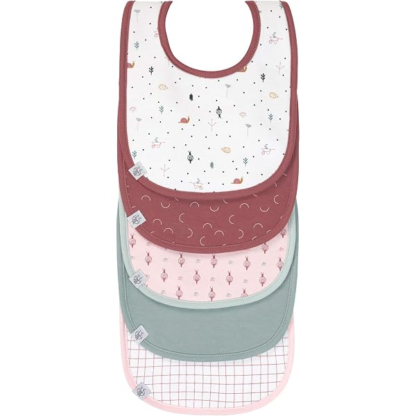 Bavoir BÉABA 100% Coton - Haute Protection Motif Cactus | Idéal De La Naissance à La Maternelle