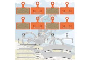 OHWODA Pastillas Freno Bicicleta Resina de Disco Pastillas de Freno para Shimano-Deore XT SLX M785 M8000 B01s (4 Pares)