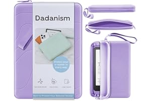 Dadanism 6-7 Pollici Custodia Protettiva in Silicone per 7" All-New Kindle Paperwhite e Kindle Colorsoft Signature Edition, 6" K-indle/K-indle Oasis/E-Reader, Viola