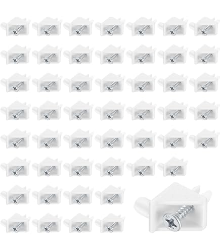 Supporti Mensole Per IKEA BILLY - 8 Pezzi, Foro 3mm, Compatibili Nuovo Modello 131372 - Foto 8