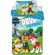 Paw Patrol Microfaser-Bettwäsche – 135x200cm & 80x80cm, Kuschelig & Allergikerfreundlich