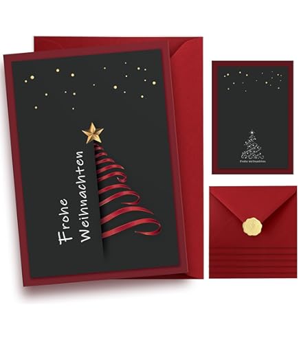30pk Christmas Greeting Cards & Envelopes Gold Foil Xmas Religious Designs AU – Seasonal Sparks