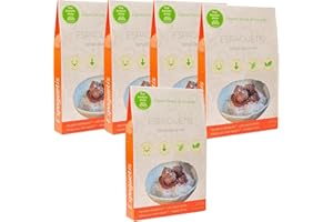 The Konjac Shop – Konjac Spaghetti 200g Bezglutenowy, Niskokaloryczny Makaron Shirataki Wegański, Niskowęglowodanowy (Opakowanie 5 sztuk)