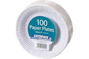 Caterpack by Robinson Young Plates 18cm White, 100 pack