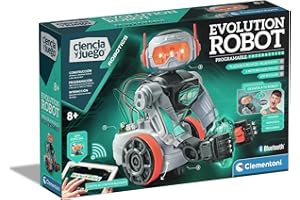 Clementoni Evolution Robot 2.0 - Robot para Montar y Jugar, con App dedicada, Robótica Infantil a Partir de 8 años, Juguete en español (55512)