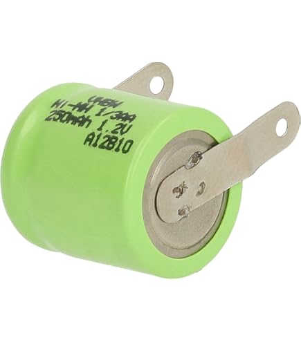 vhbw 5x NiMH pile bouton de remplacement pour type 3/V150H 150mAh 3,6V vhbw 5x NiMH pile bouton de remplacement pour type 3/V150H 150mAh 3,6V