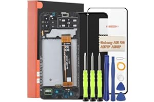 TGHongKy Display für Samsung Galaxy A13 4G Bildschirm Ersatz für Galaxy A13 A135F A137F LCD Ersatz Sensor Glas Touchscreen-Digitalisierer Panel Assembly mit Reparaturwerkzeug [Schwarz mit Rahmen]