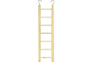 Prevue Pet Products BPV384 Birdie Basics 7-Step Wood Ladder for Bird, 12-Inch