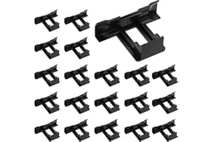 CORPOWER Solarpanel Wasserablauf Clips, 20 Stück Entwässerung Clips 30mm Solarpanel Schlammentfernungsclip PV Module Reinigung Clips für Wasserablauf Solarmodul