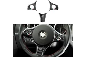 OYDDL 3 adesivi per auto accessori fibra di carbonio compatibile con Alfa Romeo 159 Brera Spider 2005 2006 2007 2008 2009 2010 2011 accessori