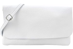 SH Leder Echtleder Umhängetasche Clutch kleine Tasche Abendtasche 24,50x15cm Ely G149