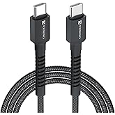 Portronics Konnect X 60W Unbreakable Nylon Braided Cable, 2M Fast Charging Cable For iPhone 15 Series, iPad, Samsung Galaxy (