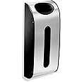 Simplehuman Erogatore Buste Per Spesa A Parete - Acciaio Inox Spazzolato, Montaggio Facile