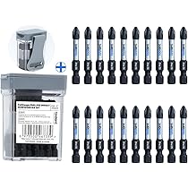 Set 11 Punte Magnetiche Per Cacciavite Phillips - Antiscivolo, Per Trapani Elettrici E A Percussione - Foto 13