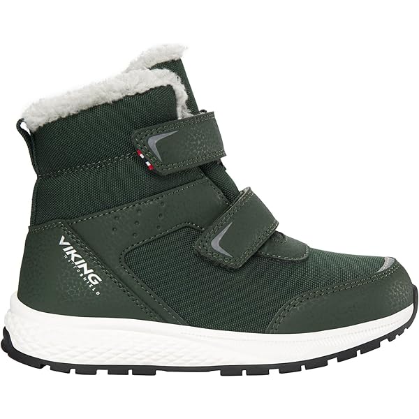 Viking Meisjes Track Warm Wp 2V Equestrian Boot, olijfgroen, 33 EU