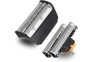 4G-KITTY Série 3 30B Rasoir Flottant Complet Screem & Cutter Tête de Remplacement 30B Compatible avec Braun Electronic Shaver Previous Generation SmartControl, TriControl, 7000/4000 rasoirs et Series 3 (340s)