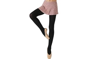 L&K Balettstrumpbyxor flickor 80 DEN storlekar 86–170 dansstrumpbyxor av mikrofiber barn fina strumpbyxor elastiska och mjuka