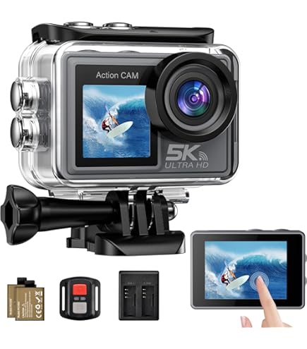 Caméra Sport Surfola SF230 4K 30FPS 20MP WiFi étanche Avec Caisson 40m