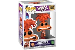 Funko POP! Disney: Inside Out 2 - Anxiety - Figura in Vinile da Collezione - Idea Regalo - Merchandising Ufficiale - Giocattoli per Bambini e Adulti - Movies Fans - Figura per i Collezionisti