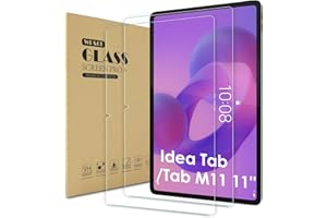 WD&CD 2 sztuki szkła hartowanego kompatybilnego z Lenovo Idea Tab/Lenovo Tab M11 11", folia ochronna ze szkła hartowanego o wysokiej rozdzielczości, kompatybilna z Lenovo Idea Tab