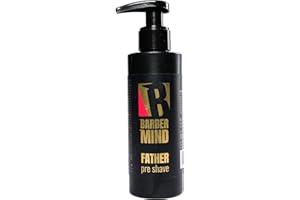 Barber Mind - Father Gel Pre Rasatura 100ml - Pre Rasatura Barba per una Rasatura Impeccabile con Ingredieti Naturali - Made in Italy