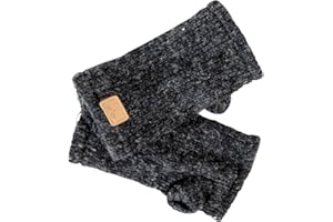 BUDDHA arts&more Kinder Pulswärmer Stulpen handgestrickt