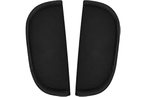 Chstarina 2 Stück Gurtpolster Auto Kinder, Auto Sicherheitsgurt Schulterpolster, Gurtschoner Universal Baby, Schutzkissen Gürtelkissen für Babyschale, Kinderwagen, Buggy