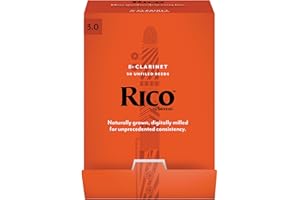 Anches de clarinette Sib Rico - Anches de clarinette - Anches de clarinette 3 forces, paquet de 50 pièces