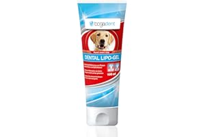 Bogadent Dental-Lipo Gel - Natürliche Hunde Zahnpflege für eine bessere Mundhygiene - Hundezahnpasta gegen Zahnstein & Mundgeruch - Zahngel Hund - 100 ml - UBO0707
