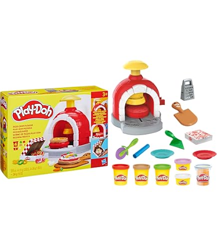 Play-Doh Create 'n Go Cupcakes Spielset – Mit 4 Farben, 3 Werkzeugen & Aufbewahrungsbox Für Kinder Ab 3