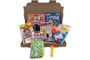 ihoot Pranks for Adults and Kids Bundle | Practical Joke Party Bag Fillers for Kids, Set of 7 Fun Gag Gifts including Fake Poo and Whoopee Cushion Joke Gifts for 9 10 11 Year Old Boys and Girls